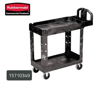Rubbermaid Black Heavy Duty Housekeeping Cart | 15710310