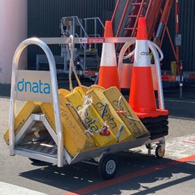 Cone and Chock Trolley