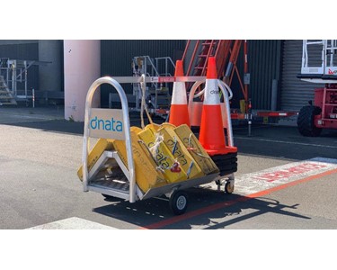 SafeSmart Aviation - Cone and Chock Trolley