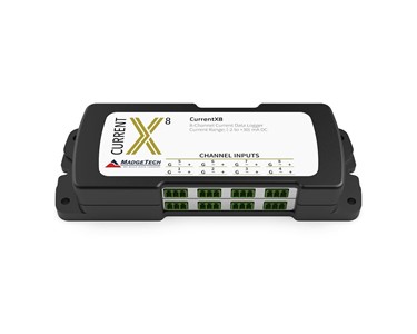 MadgeTech - Data Logger CurrentX Series - 4, 8, 12 and 16-channel 