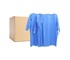 Isolation Gowns | TGA Approved Disposable PP/PE Blue - 100 Gowns