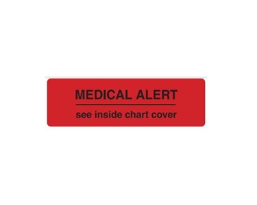 Medi-Print - Cautionery & Alert Identification Label | Medical Alert