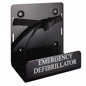 Defibrillator Wall Mount Bracket | Black