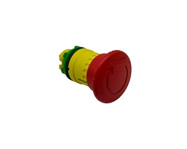 Schneider - Switch Head Twist 40mm Red Mushroom | IP67