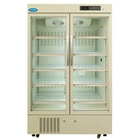 Nuline NLMB1006 Double Glass Door Pharmacy Refrigerator