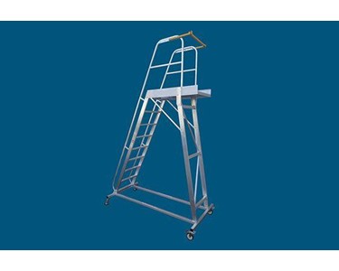 Pack King - Aluminium Access Mobile Platform Ladder