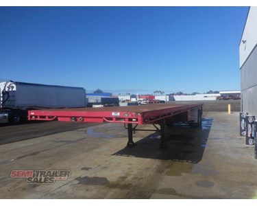 Used Bogie Flat Top Extendable Trailer | 2014