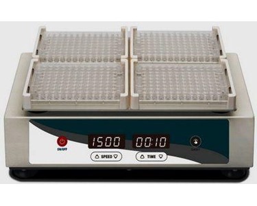 Major Science - Shaker for four microplates, PCR, cell culture, or deep-well plates