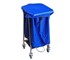 Single Linen Collection Trolley | Foot Operated Lid Pedals