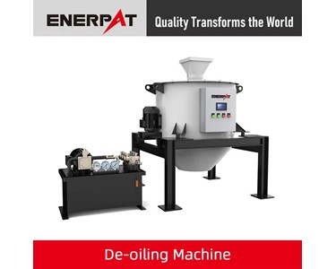 Enerpat - Metal Chip Wringer | Chip Centrifuges | metal De-Oiling Machine