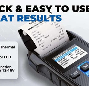 BT300P Electrical & Battery Tester With Printer