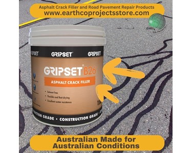 Gripset - Asphalt Crack Filler 15 Litre Pail | GRIPSET B26 