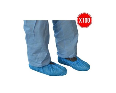 Box of 100 Blue Shoe Covers
