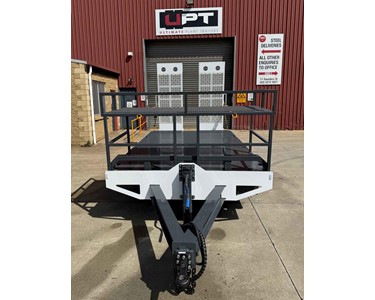 9T Flat Deck Tandem Axle Trailers – Custom Builders