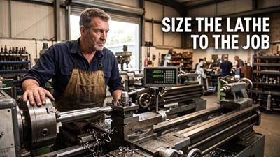 Industrial metal lathe prices in Australia (2026): what you pay and why