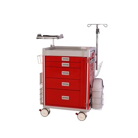 Emergency Resuscitation Cart | 5 Drawer - Package 3