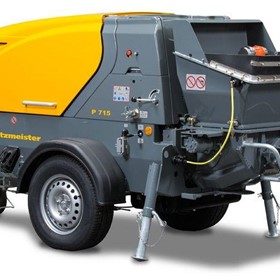 Mobile Stationary Concrete Pump | P 715 TD - SD