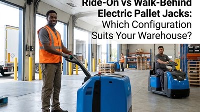 Ride-On vs Walk-Behind Electric Pallet Jacks: Which Configuration Suits Your Warehouse?