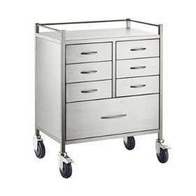 Anaesthesia Cart | S/S 7 Drawers 75x50x97cm
