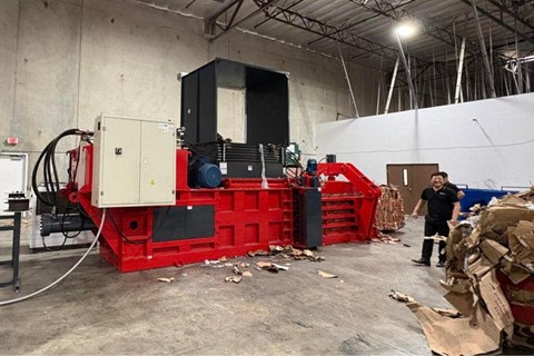 Cardboard Baler