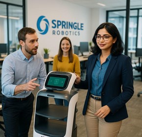 How Springle robots can solve the Challenge of Traditional Mall Marketing