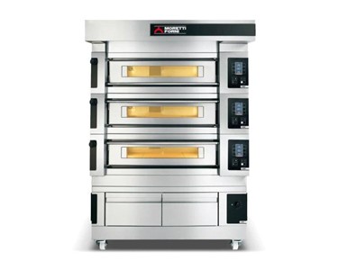 Moretti Forni - Commercial Pizza Deck Oven | COMP S50E/3/L 