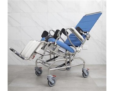 K Care - Tilt In Space Shower Commode With Swingaway Footrest - 500mm