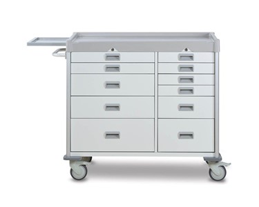 Viva - Medicine Trolley | Double Medical Cart Model GC0810