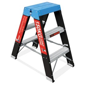 Fibreglass Double-Sided Step Ladder - Trade Series