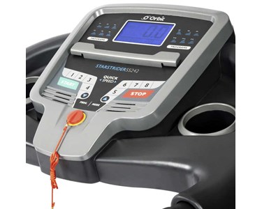 Orbit Fitness - SteadyStrider Treadmill with Safety Rails