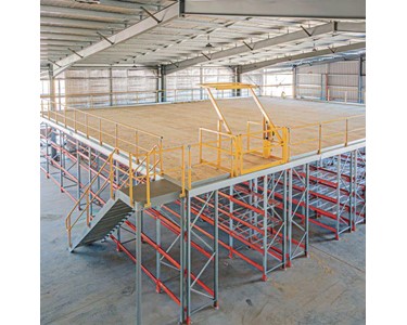 Mezzanine Floor | Pallet Racking Supported 