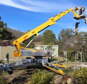 2100E - 21m Trailer Mounted Lift