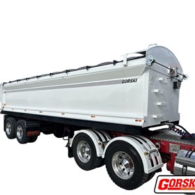 Gorski 2 Axle Semi End Tipping Trailer Hardox New - QT-ST2
