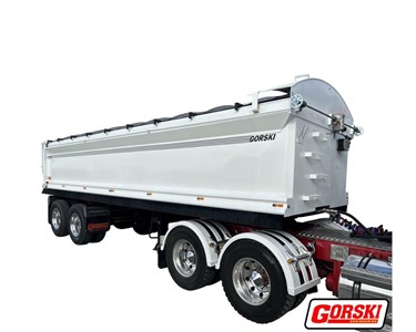 Gorski 2 Axle Semi End Tipping Trailer Hardox New - QT-ST2