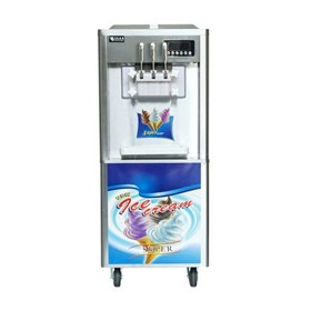Soft Serve Ice Cream Machine –  3 Flavour- Free Standing