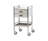 Resuscitation Trolley 490Wx490Dx970Hmm | Two Drawer Stacked