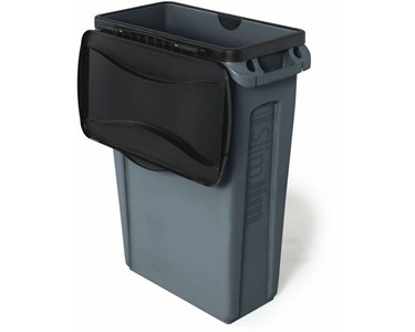 Rubbermaid 3540 shown with Optional Hinged Lid