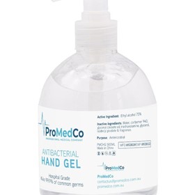 Promedco Antibacterial Hand Gel 75% Ethanol