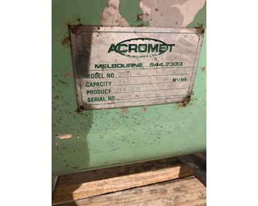 Acromet - Acromet Screw Feeder