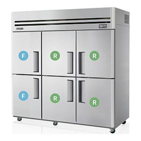 6 Solid Door Refrigerator and Freezer | SRFT65-6