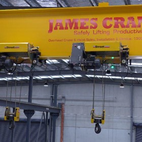 James Crane | Custom Single Girder Overhead Cranes