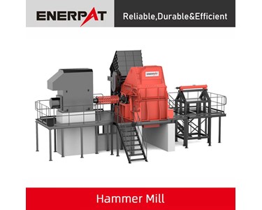 Enerpat - Scrap Metal Hammer Mill | Ferrous & Non-ferrous Metals