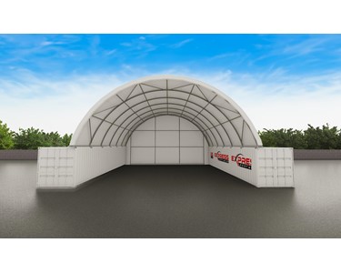 40ft x 40ft Container Dome (12m x 12m)