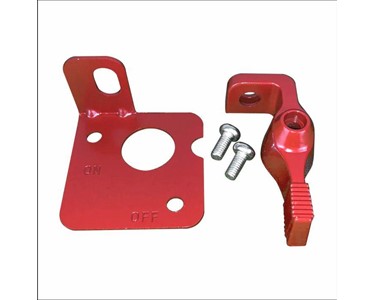 ACOT500 - Isolator Lever Lockout with hasp hole | H 48mm x D 31mm x W 48mm