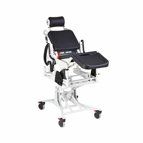 Electric Tilt & Lift Power Commode Shower Chair | Rebotec