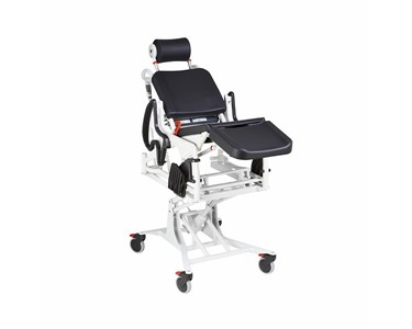 Electric Tilt & Lift Power Commode Shower Chair | Rebotec