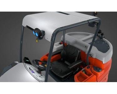 Hako Australia Pty Ltd - Ride on Scrubber Drier Combi | Scrubmaster B400 RH