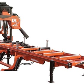 Twin Rail Hydraulic Portable Sawmill Machine | LX450 