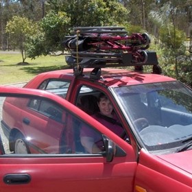 Roof Mounted Wheelchair Hoist for Cars