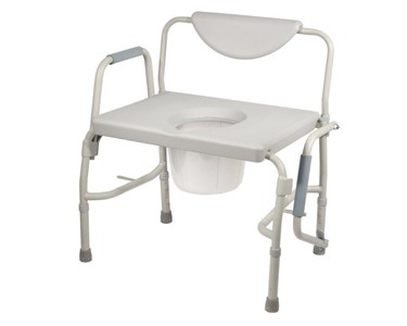 Hero - Bariatric Drop Arm Commode Chair
